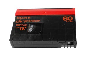 Numérisation de vidéo format: miniDV
