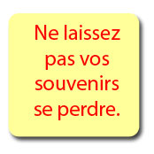 Numérisation de souvenirs
